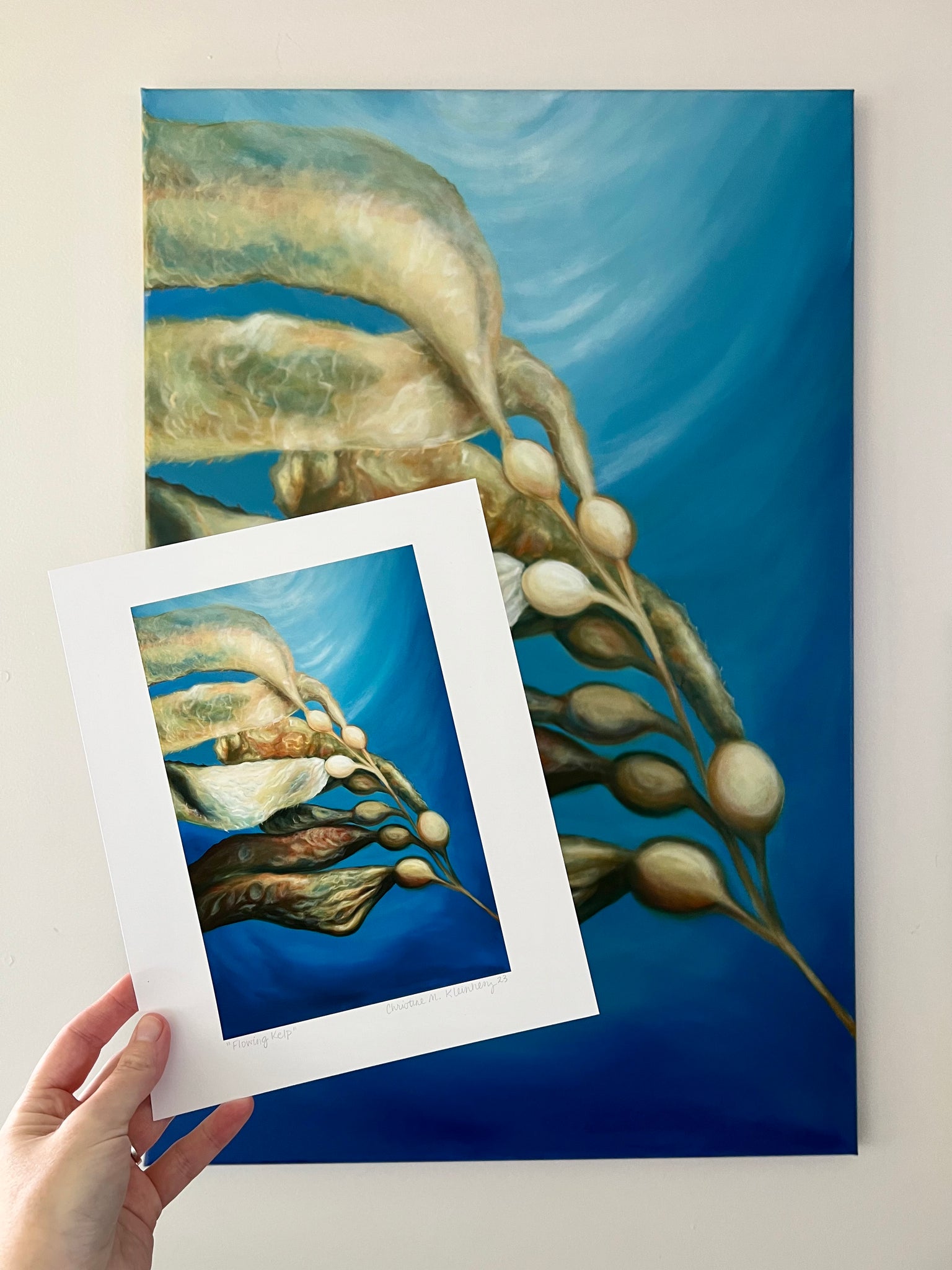 Flowing Kelp Print