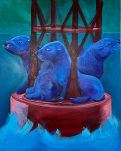 Sea Lion Above Original Paintings